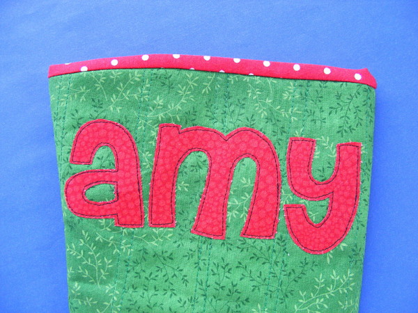 Free Christmas stocking pattern from Shiny Happy World.