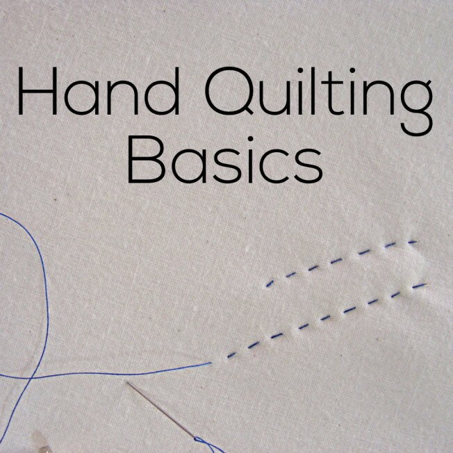 How to Hand Quilt video Shiny Happy World
