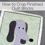 How to Square and Trim Finished Quilt Blocks
