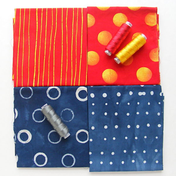 Malka Dubrawsky fabric and Wonderfil thread