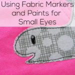 Using fabric Markers and paints for Small Eyes - a Product Review from Shiny Happy World