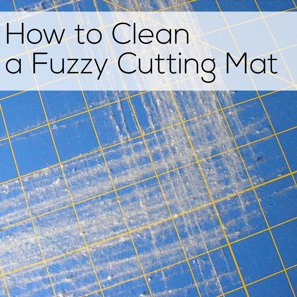 How to Clean a Cutting Mat - Shiny Happy World