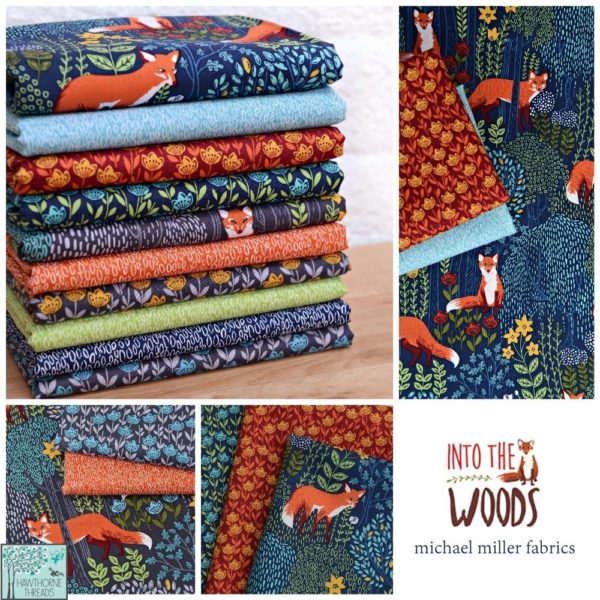 Into the Woods fabric collection from Michael Miller Fabrics