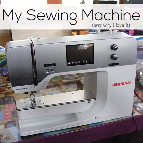 My Sewing Machine - a Bernina 710 - Shiny Happy World