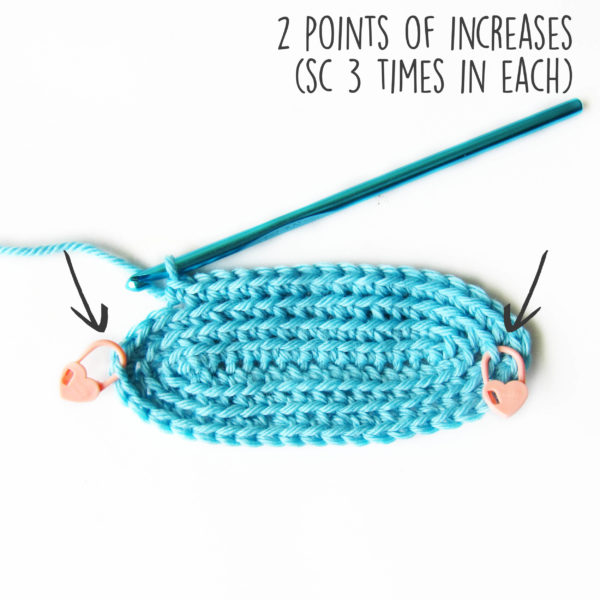 How to Crochet an Oval for Amigurumi - two methods from Shiny Happy World and FreshStitches