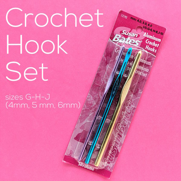 Crochet Hook Set from Shiny Happy World