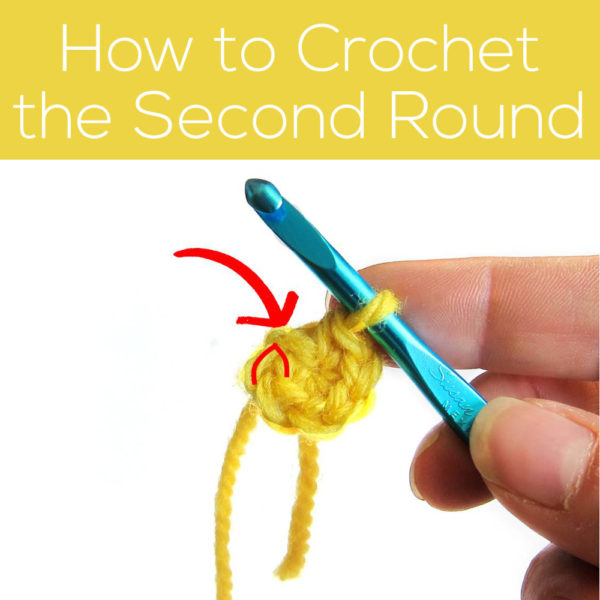 How to Crochet the Second Round on Amigurumi - a video tutorial from Shiny Happy World and FreshStitches