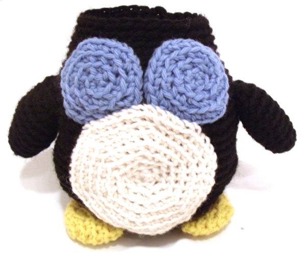 Howie the Penguin - free crochet amigurumi pattern from Shiny Happy World and FreshStitches