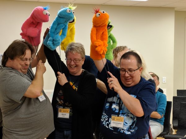 Beyond the Sock - learning to puppeteer