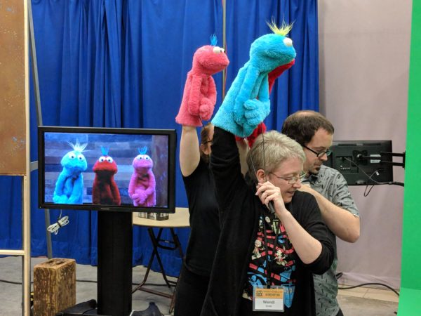 Beyond the Sock - learning to puppeteer