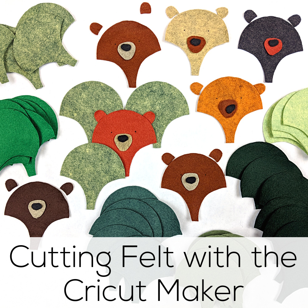 Cutting Felt with My Cricut Maker - Shiny Happy World