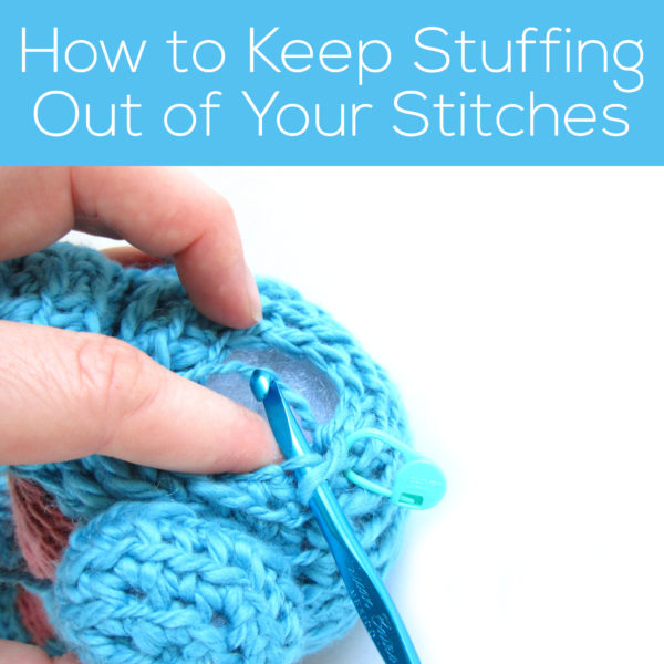 Finishing amigurumi: keeping stuffing out of your crochet stitches - Shiny  Happy World