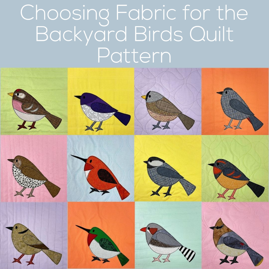 Choosing Fabric for Your Backyard Birds Quilt - Shiny Happy World choosing-fabric-for-your-backyard-birds-quilt-shiny-happy-world