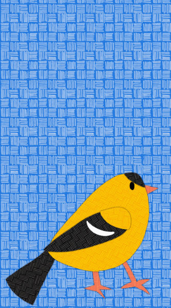 Goldfinch phone wallpaper