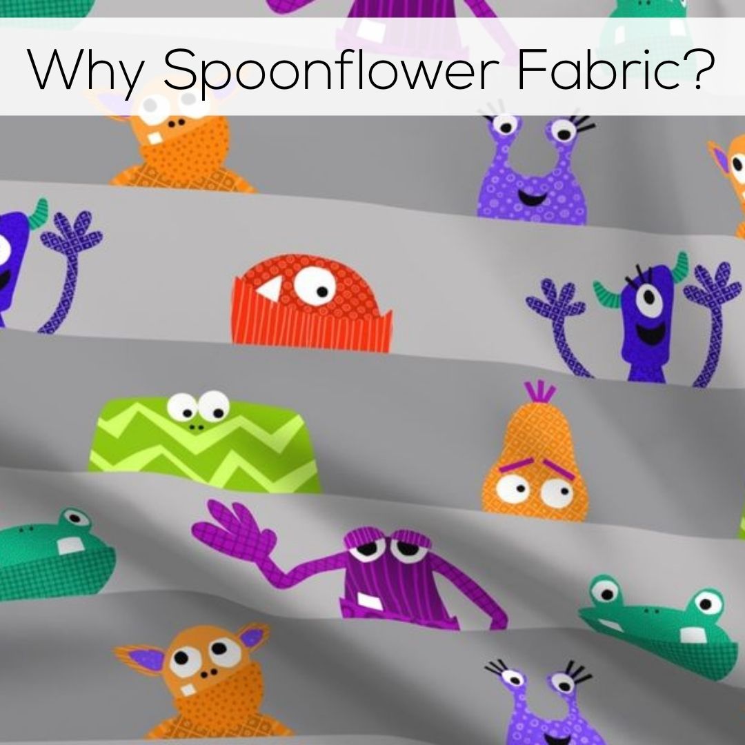 Why Spoonflower Fabric? - Shiny Happy World